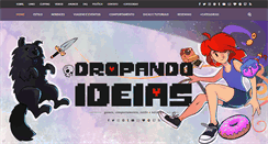 Desktop Screenshot of dropandoideias.com